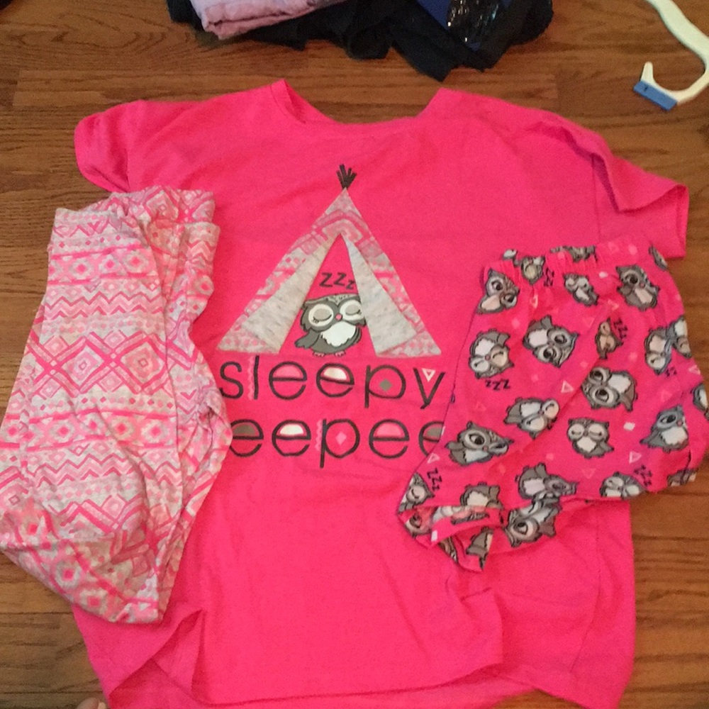 Girls justice PJ set